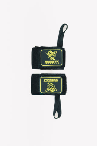 Swarm Wrist Wraps rannetuet ranteessa, napakka tuki ja pitävä ote