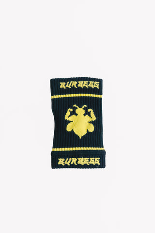 Burbees - Sweet Wristbands – rannehikinauhat, musta, etukuva