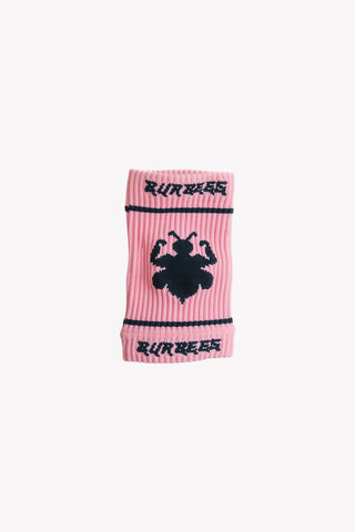 Sweet Wristbands – rannehikinauhat, pinkki, etukuva - Burbees