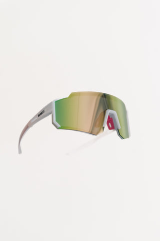 Blaze Sports Glasses, valkoinen – selkeä näkyvyys ja kevyt istuvuus
